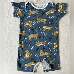Winter Water Factory Wildcat / Cheetah Pattern Romper - 18m